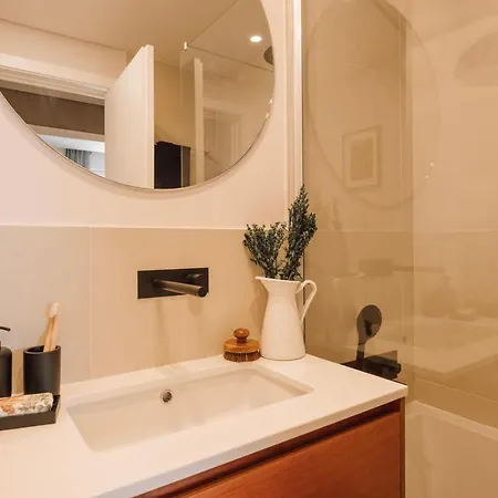 Ricaud - 1 Bedroom And Pool In Avenidas Novas Apartman *