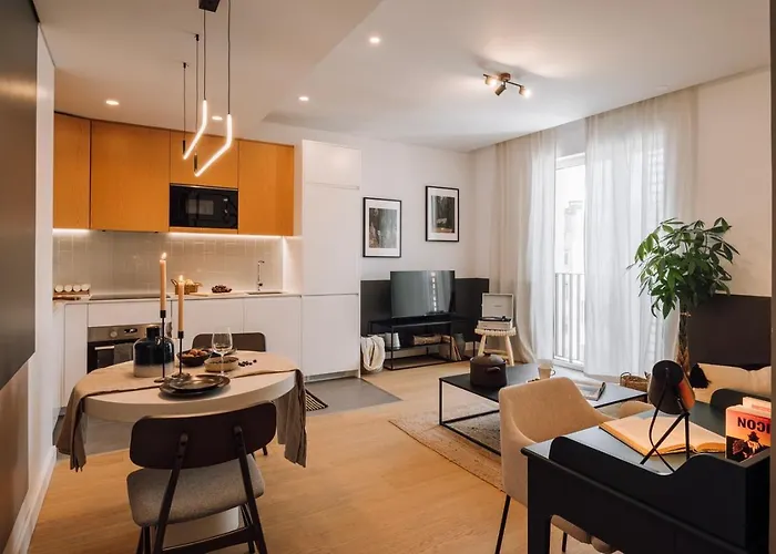 Ricaud - 1 Bedroom And Pool In Avenidas Novas *